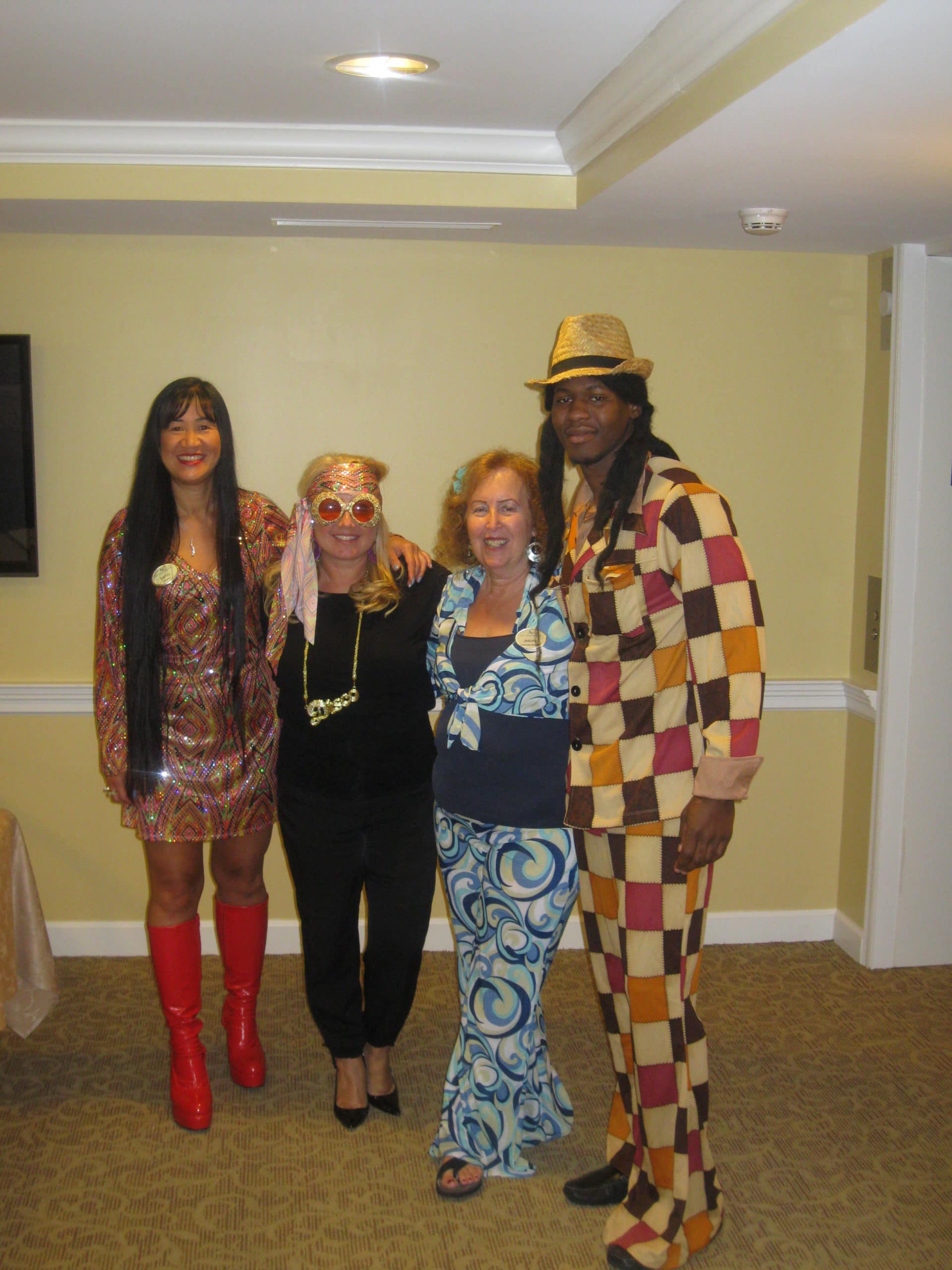 70s Event Tiffany, Tremayne, Sandy, Jeanne