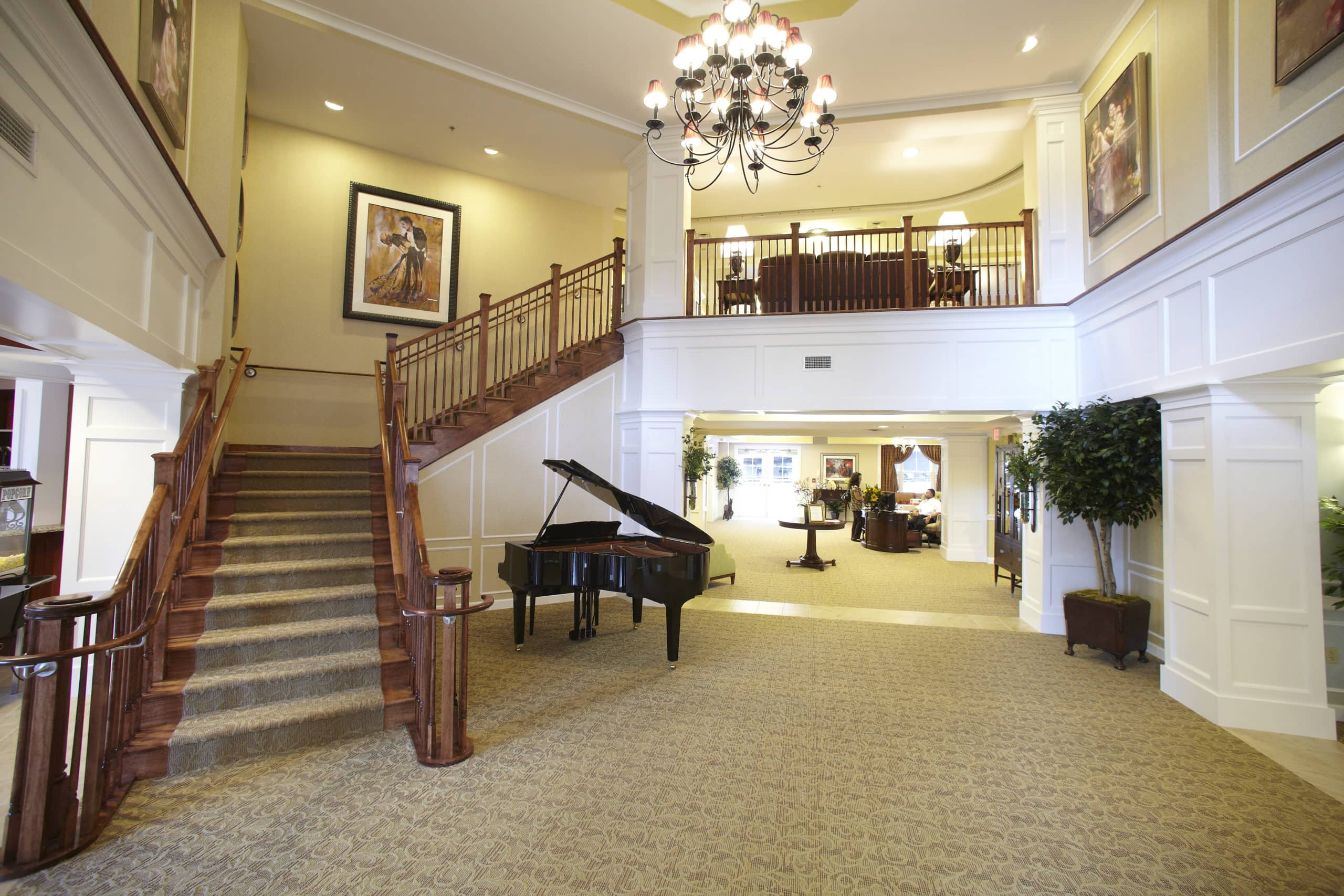 interior of the K staircase