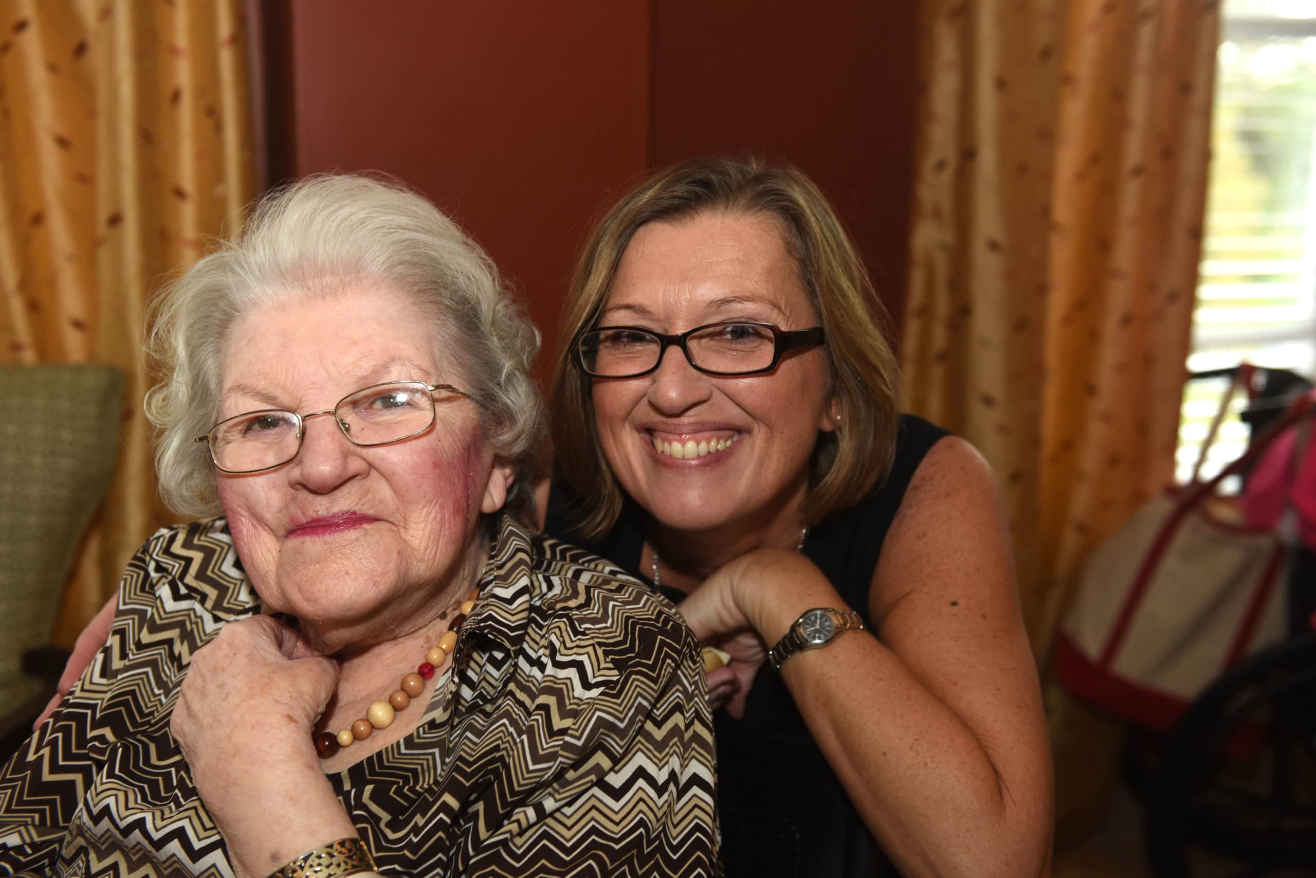 Mary Ann and resident