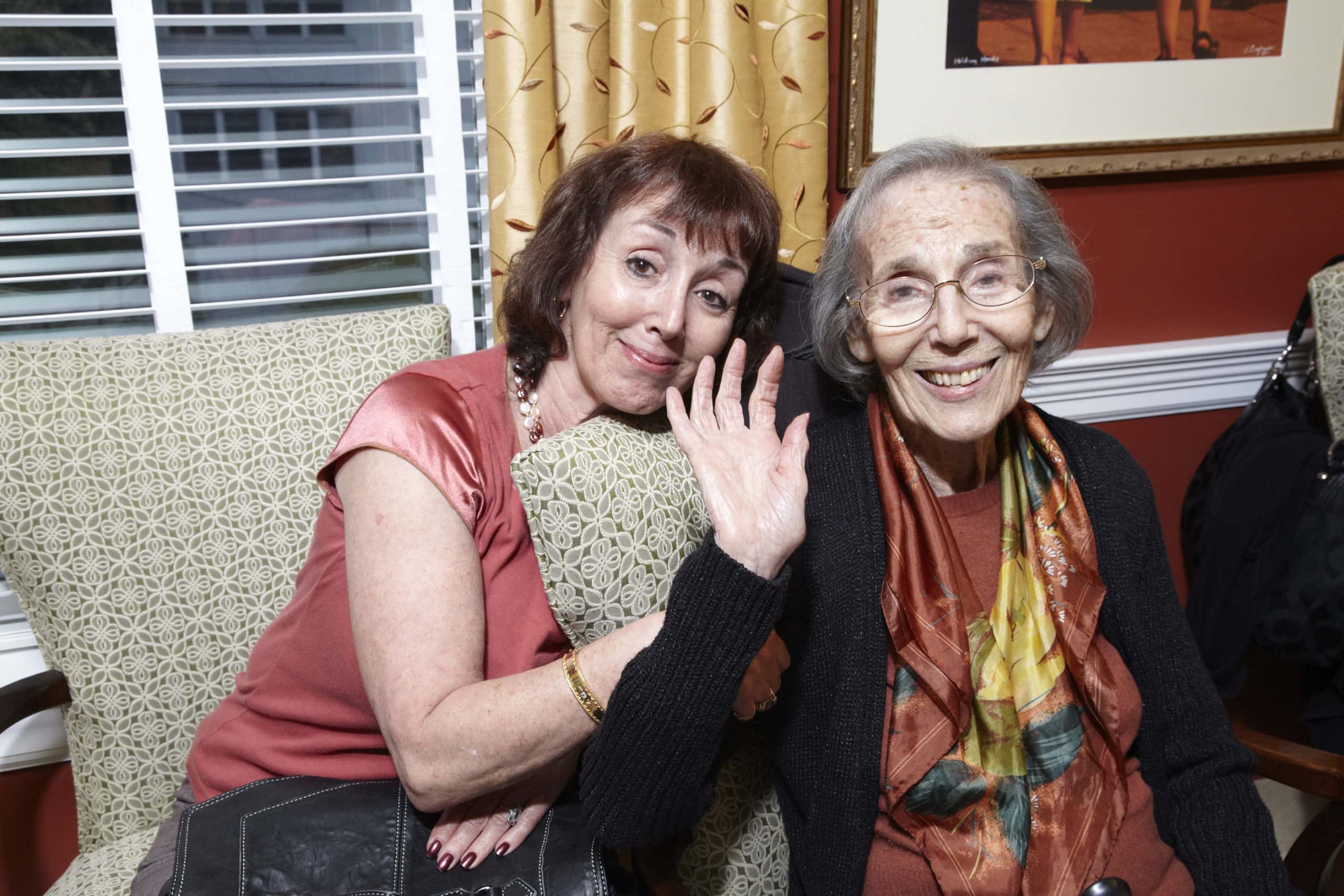 resident Dorthy and daughter Alice
