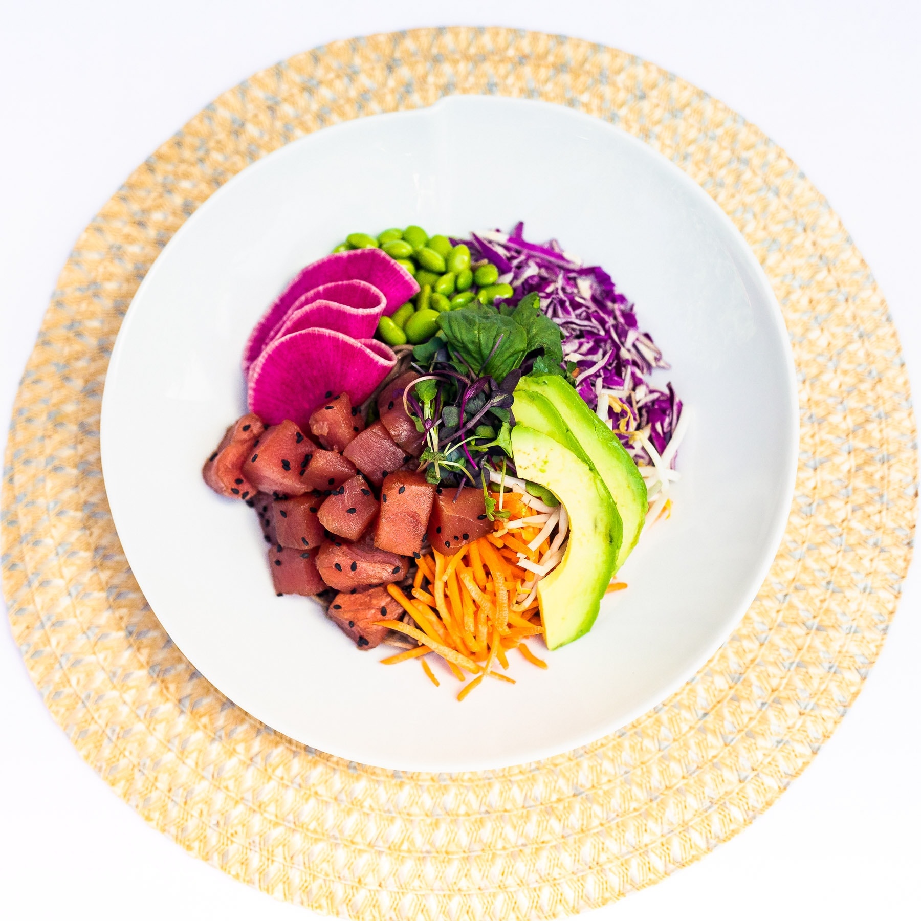 tuna poke bowl