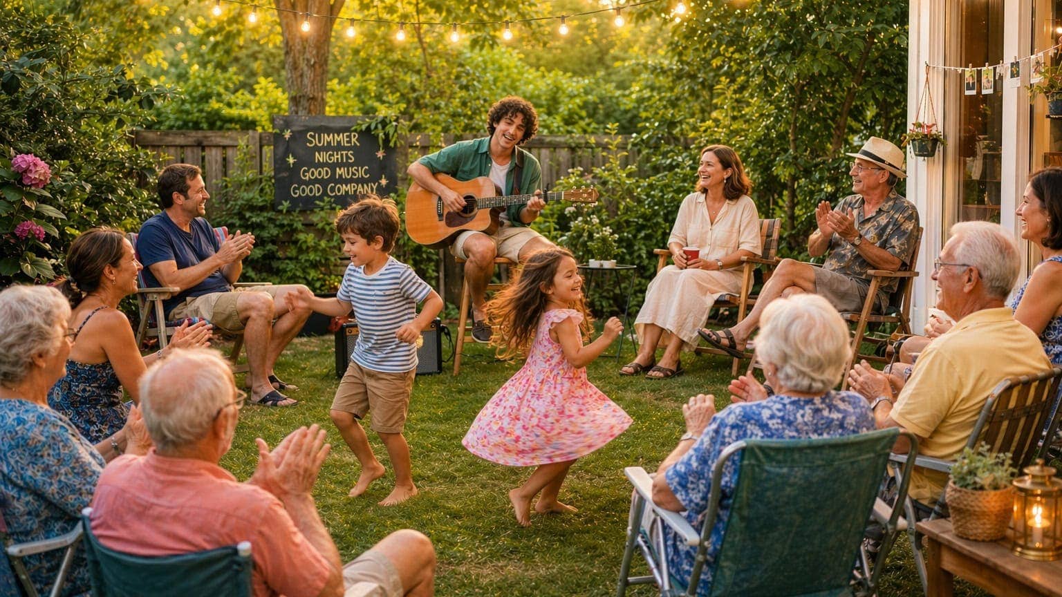 outdoor summer concert