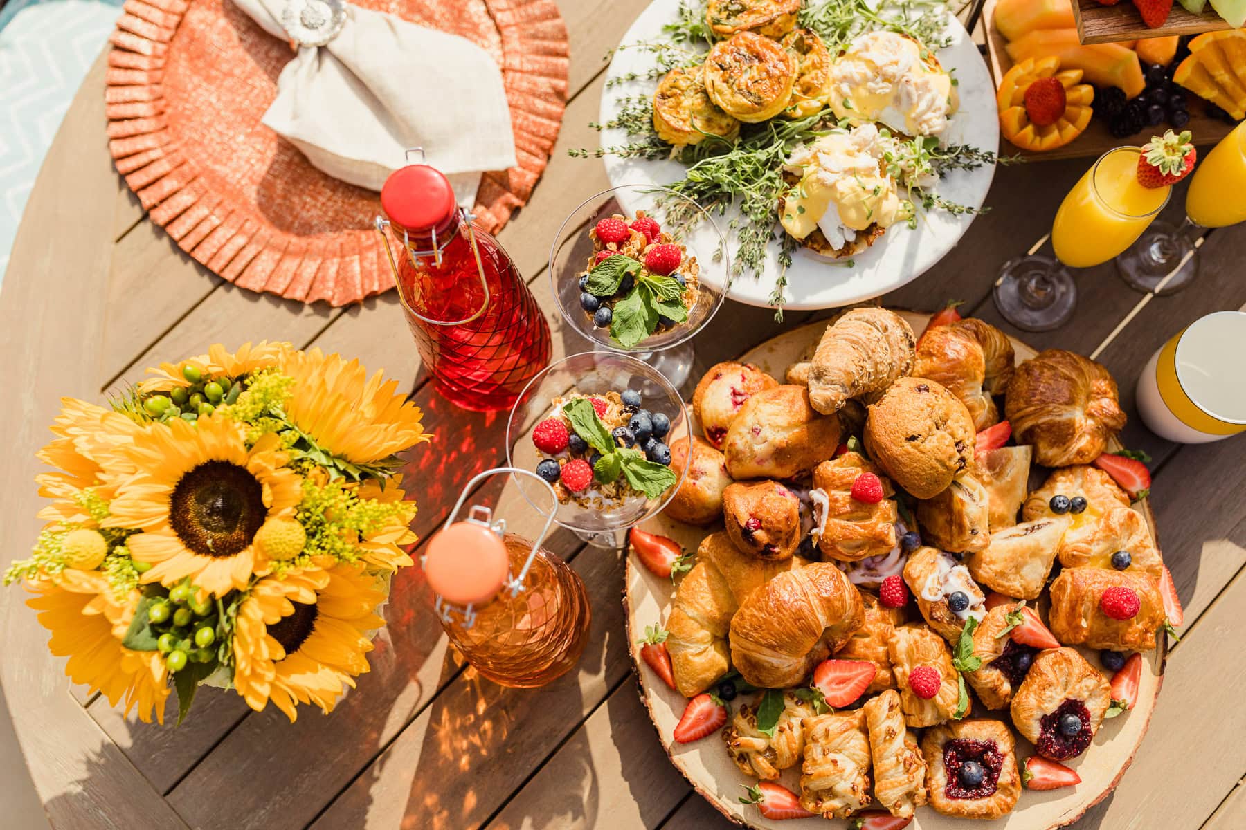 breakfast spread