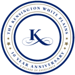 Kensington White Plains 10 Year Anniversary Logo