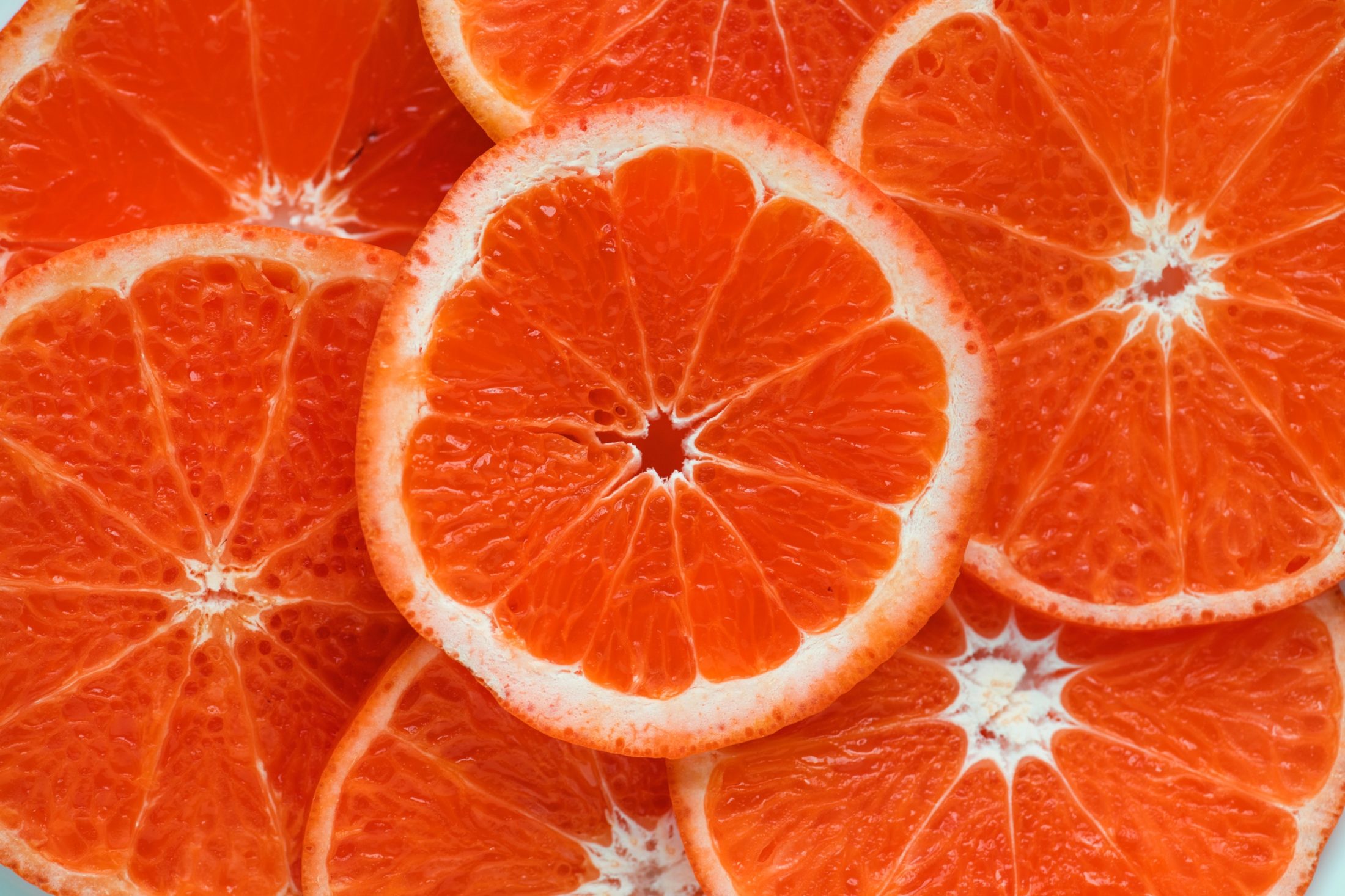 sliced grapefruits are healthy fruits