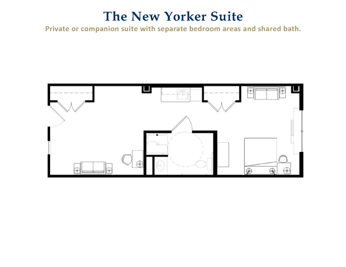 new yorker suite floor plan